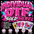 Custom DTF Transfers- Individuals